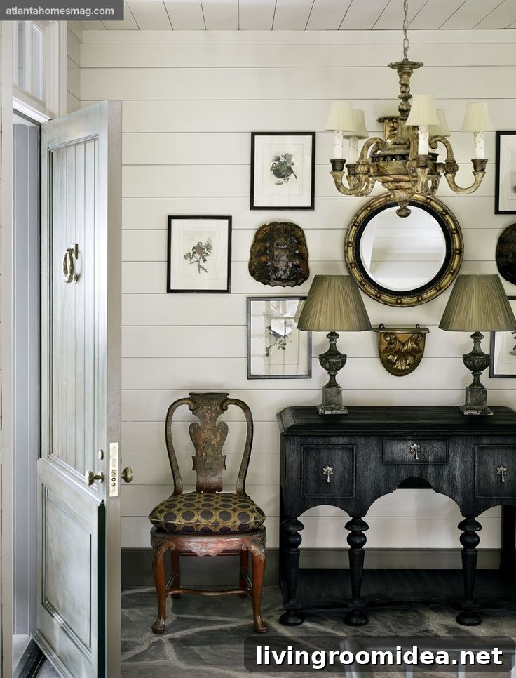 Maximizing Space in Hallways, Entryways, and Small Rooms 3 entry design