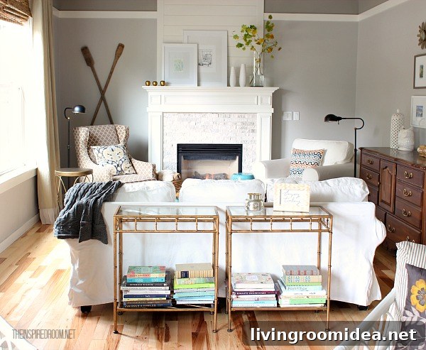 Cozy Family Room Updates for Fall — Fresh Style Ideas 6 Fall family room at the inspired room