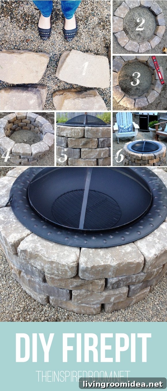 How to Make Your Own Firepit in 15 Minutes