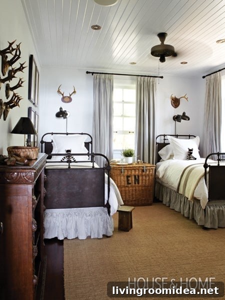 cozy cottage bedroom