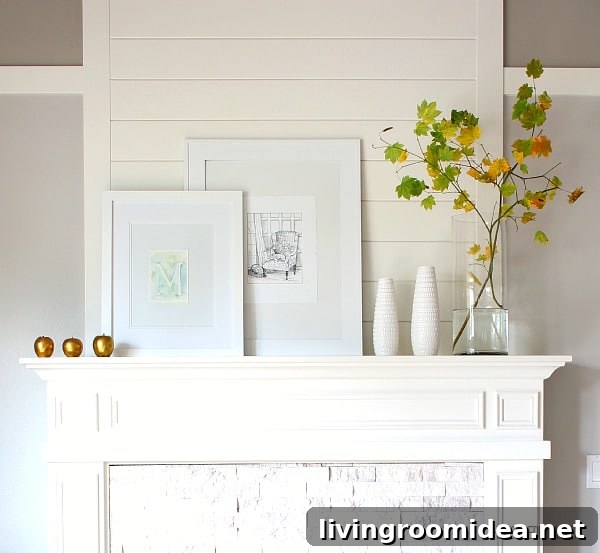 Decorating with Natural Branches: Stylish Home Decor Ideas 5 fall mantel