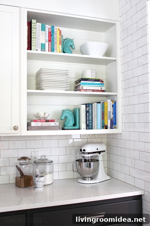 Cookbook Obsession and Stylish Shelf Styling for Home Cooks 3 bookshelves