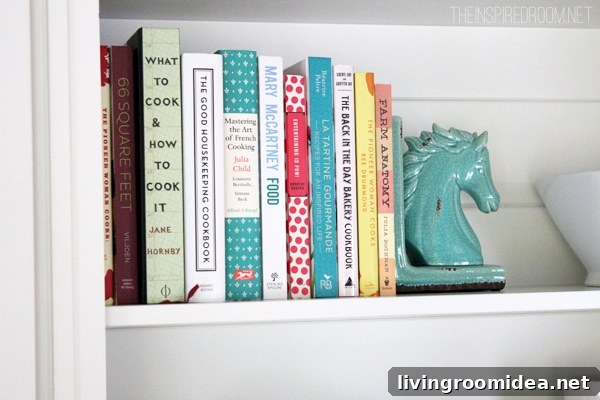 Cookbook Obsession and Stylish Shelf Styling for Home Cooks 7 cookbooks