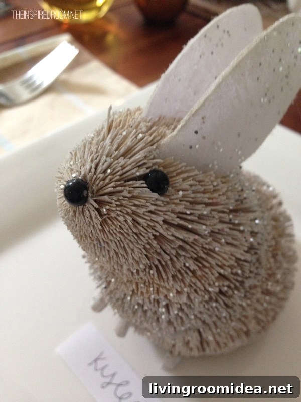 sweet woodland animal place cards