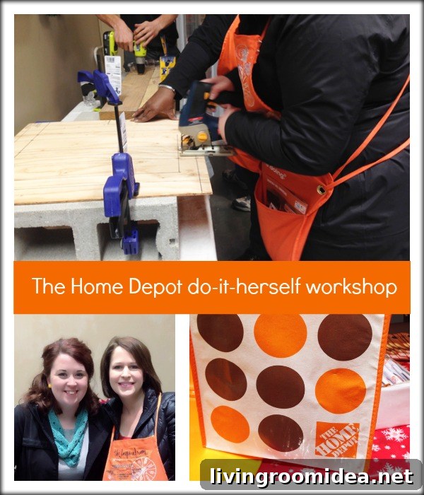 the home depot do it herself workshop