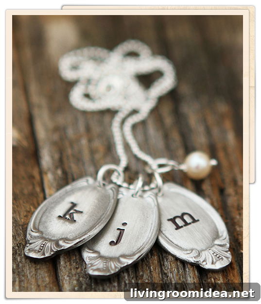 Spoon Jewelry Charm The Vintage Pearl