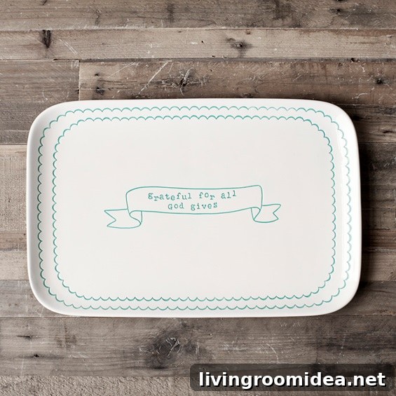 Thanksgiving Giveaway: DaySpring Holiday Gift Giveaway #2 4 grateful platter