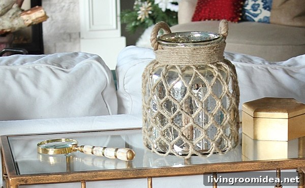 Christmas Home Tour: Festive Decor Ideas and Inspiration 37 Christmas Decor Mercury Glass Lantern The Inspired Room
