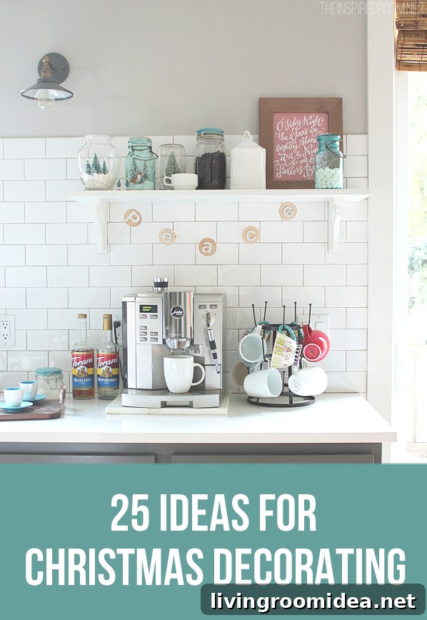 25 Ideas for Christmas Decorating and Craft Making
