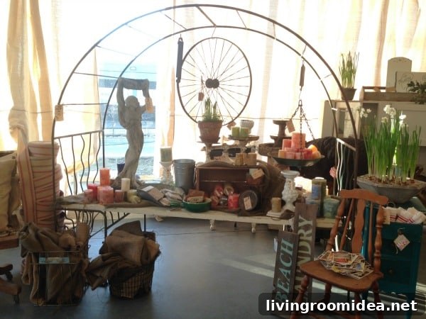 Flea Market Metal Arbor