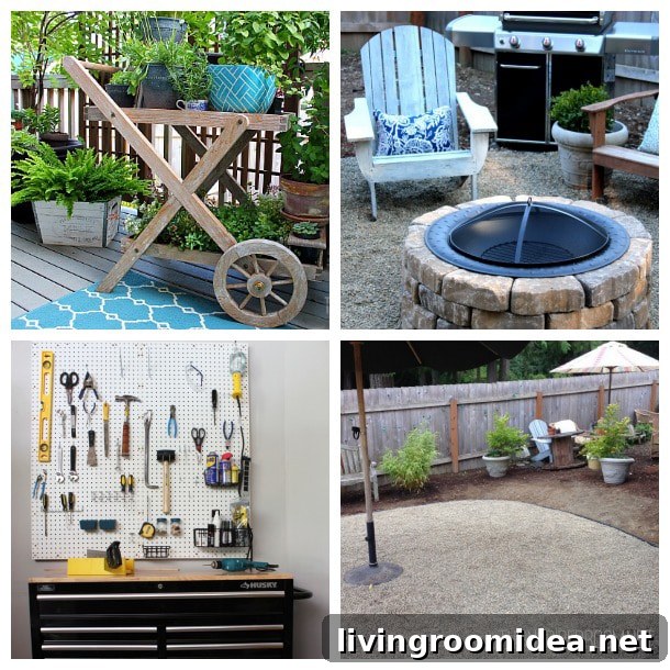 2013 Home Renovation Projects: Kitchen, Entryway & Backyard (Part 1) 8 Garage & Backyard Projects - The Inspired Room