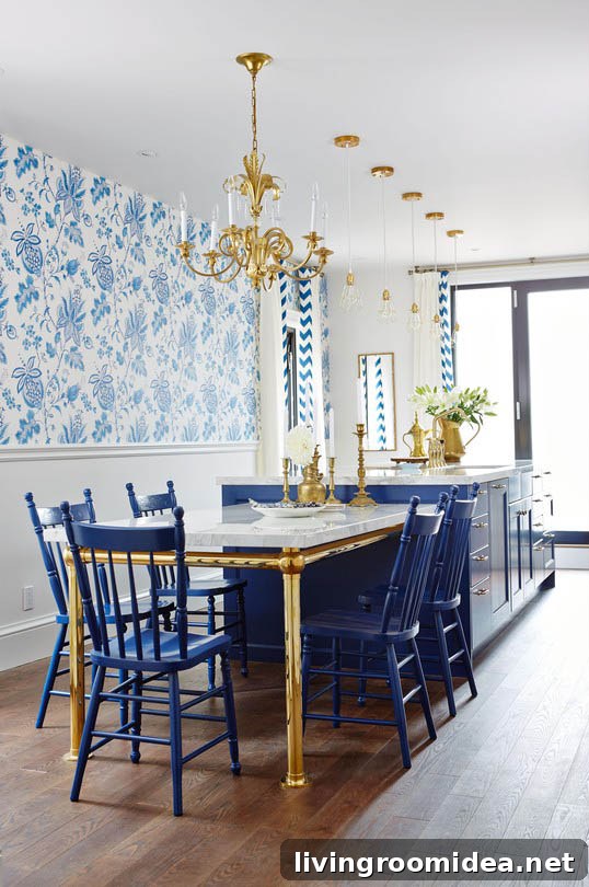 Sarah Richardson's Blue and White Kitchen Sarah Richardson's Blue and White Kitchen