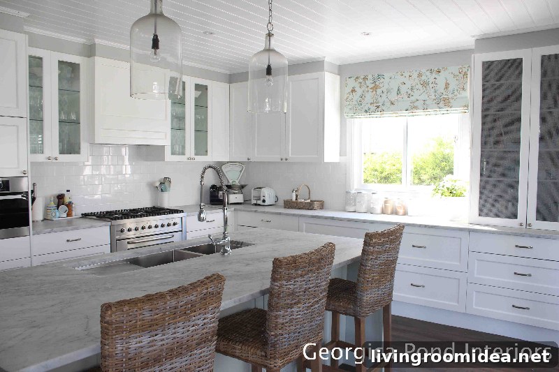 White Kitchen Georgica Pond
