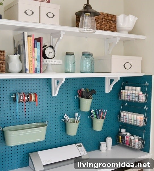 Craft Closet Makeover