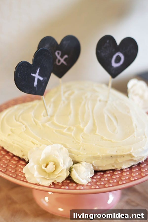 Gluten Free Valentine's Cake