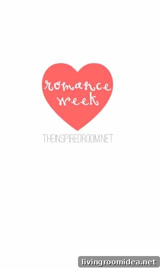 Romance week at The Inspired Room