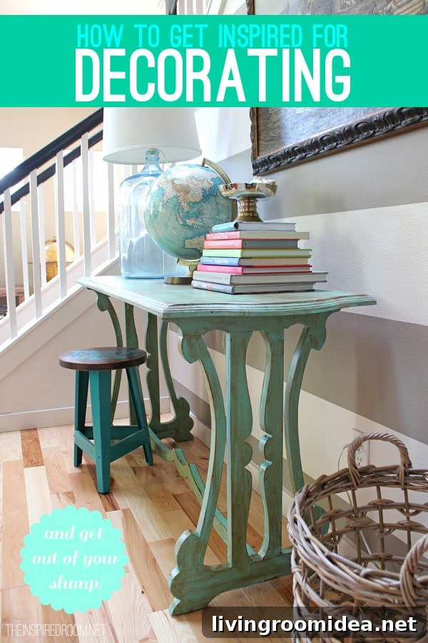 Inspiring Ways to Style Your Latest Flea Market Find 11 How to get inspired for decorating and get out of your slump!