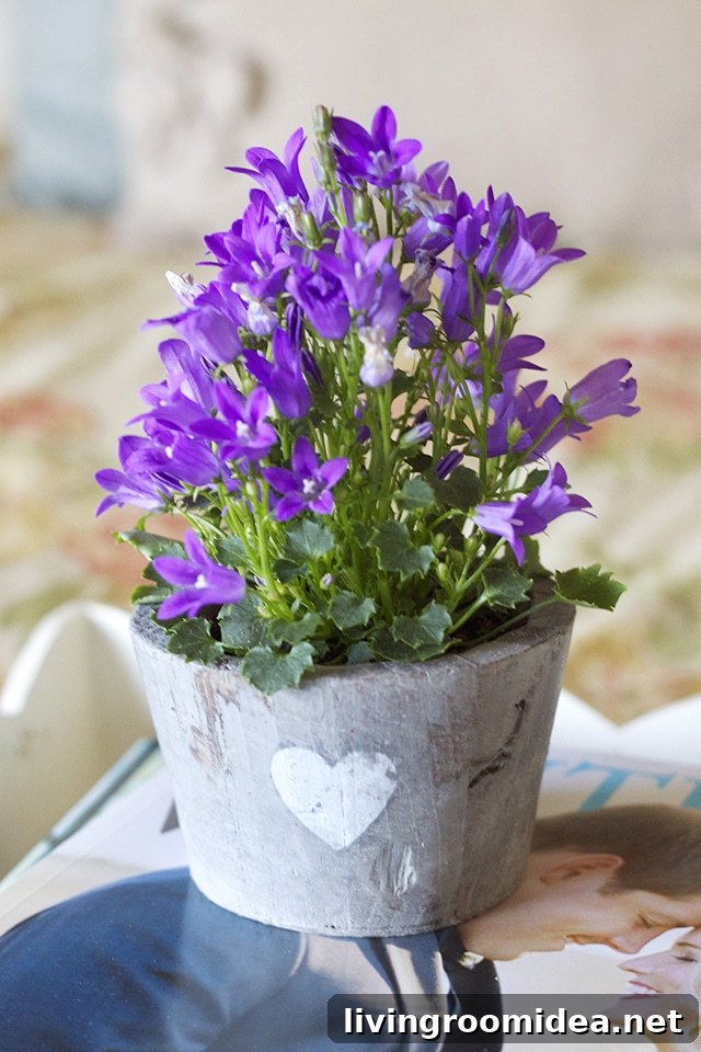 Sweet potted plant - guest room ideas