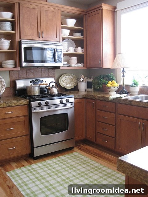 kitchen before
