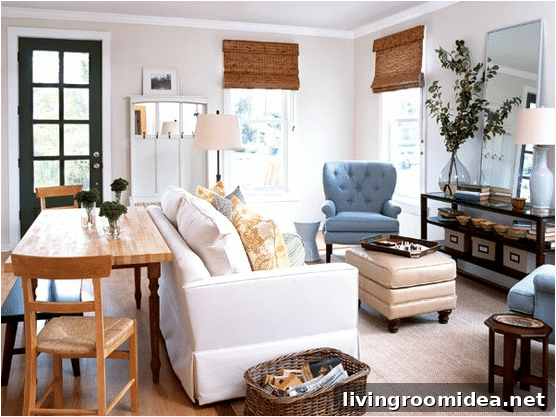 Smart Space Ideas for Small Homes: Maximize Every Square Foot 8 Small Space in Living Room with Combined Dining Room