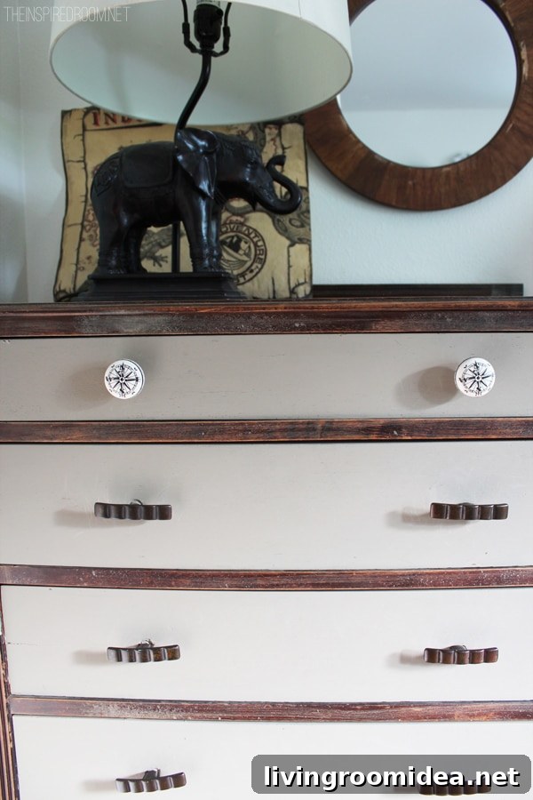Teen Boy's Room Rustic Dresser
