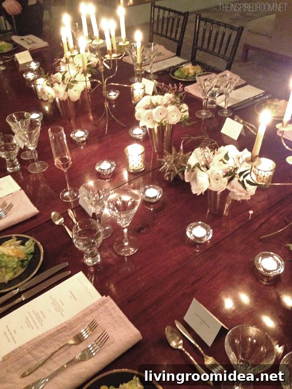Dinner Party at Christiane Lemieux’s SoHo Loft — Inside Her Stylish Gathering 11 Dinner Party Wayfair Birch Lane Event Christiane Lemieux NYC loft