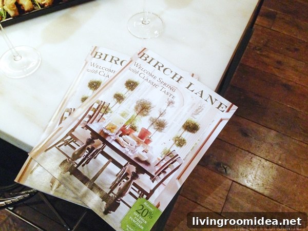 Birch Lane launch party Christiane Lemieux apartment