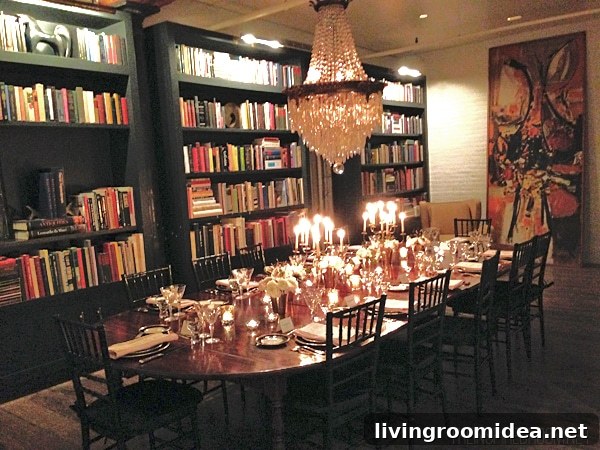 Christiane Lemieux Loft Dining Room