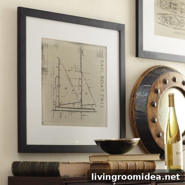 Timeless Decorating Styles That Never Go Out of Style 16 Birch-Lane-Starboard-III-Framed-Print