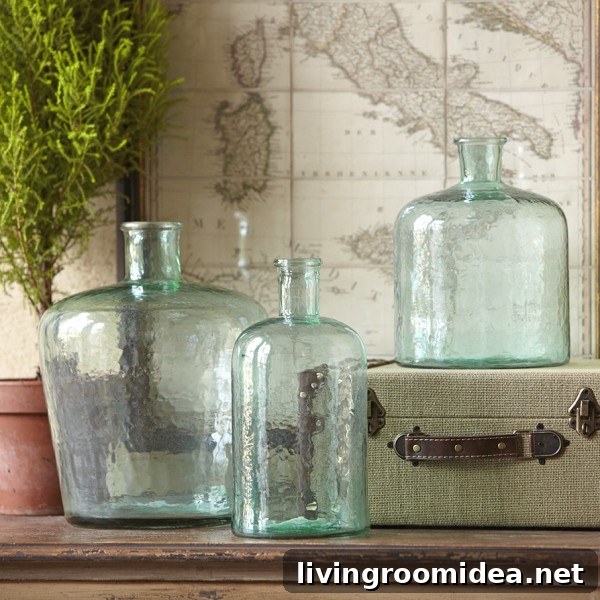 Timeless Decorating Styles That Never Go Out of Fashion 17 Birch-Lane-Glass-Bottle-Vase