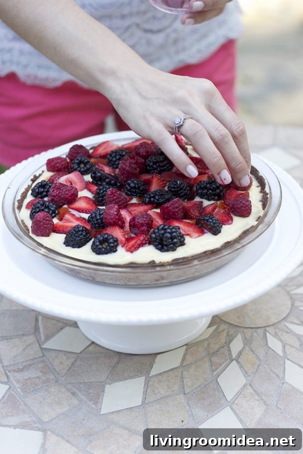 Spring Flower Arrangements + Easter Fruit Tart Recipe 13 Delicious Berry Tart Recipe for The Inspired Room