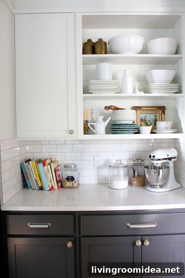 Open-shelf-styling-in-the-kitchen