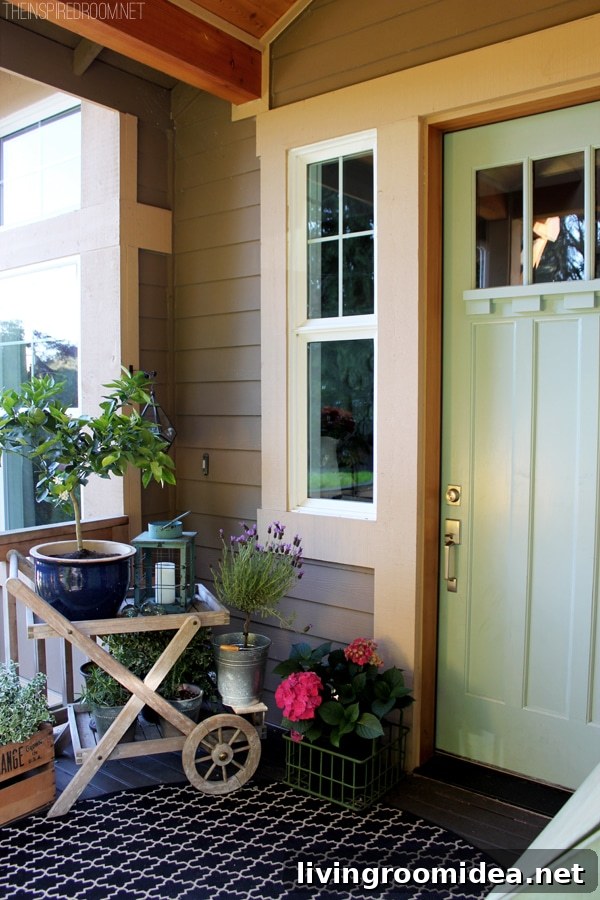 Spring Porch Makeover: Bright Spring Flowers to Welcome Guests 2 Spring Gardening Front Porch