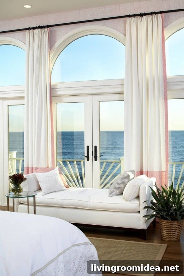 Pretty Arched Windows - House Tour - Terrat Elms - Marblehead Residence