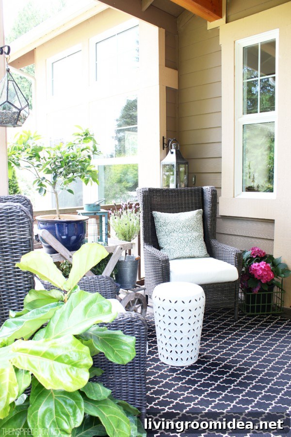 The Inspired Room Front Porch