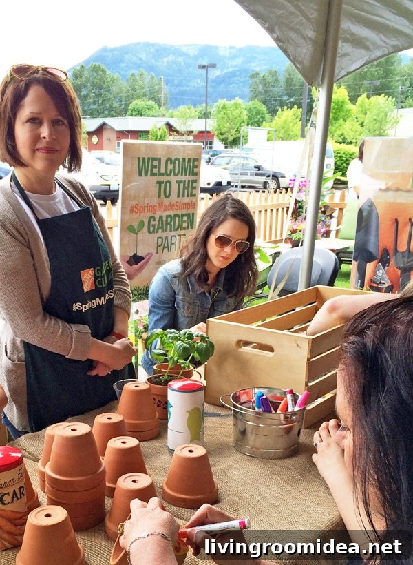 Spring Garden Party with Home Depot and The Inspired Room