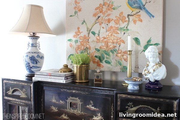How to Decorate: Creating a Signature Style You’ll Love 3 Bedroom cabinet display The Inspired Room