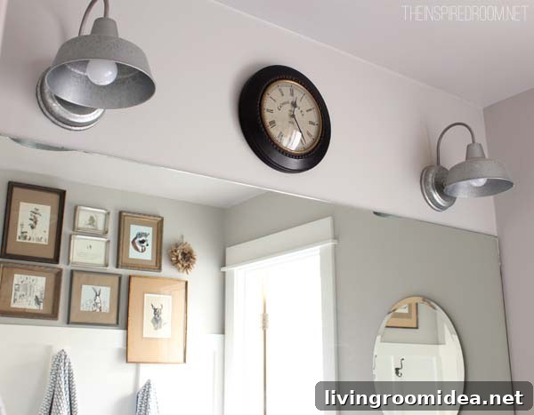 Weekend Bathroom Makeover: DIY Refresh Ideas and Plan 3 Bathroom Lighting