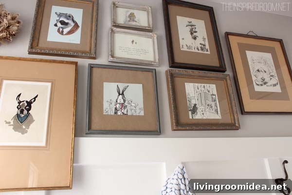 Weekend Bathroom Makeover: DIY Refresh Ideas and Plan 7 Quirky Gallery Wall
