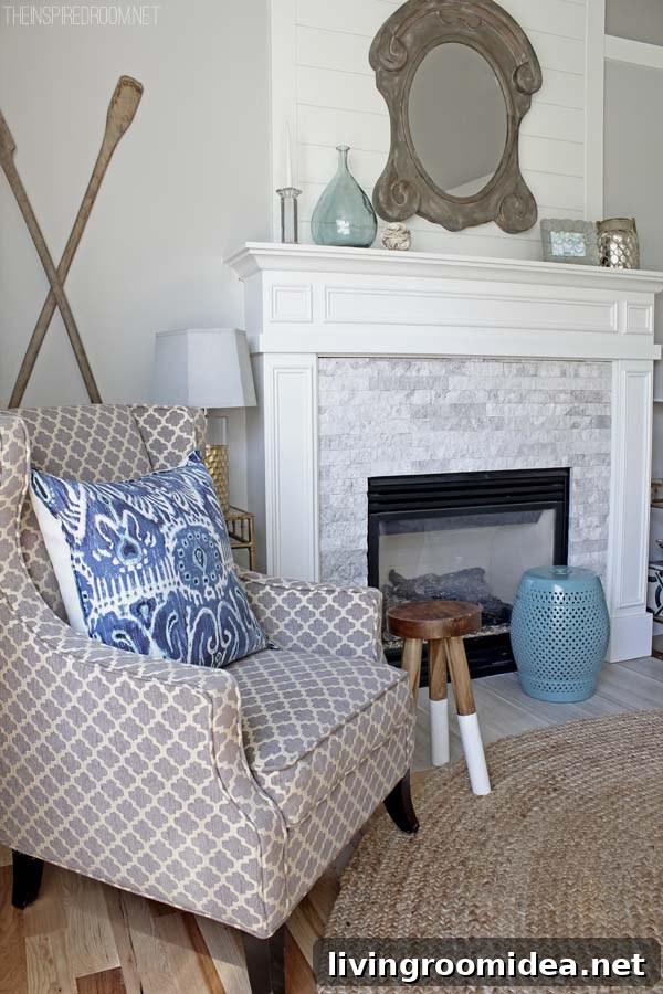 Summer Home Decorating Ideas: Tour Inspiring Seasonal Makeovers 8 Summer Family Room