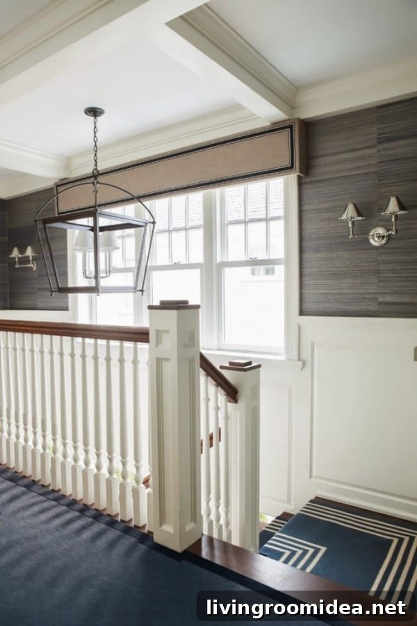 Navy Blue Inspiration: Stylish Ideas for Home and Fashion 3 Navy Blue Stair Runner S B Long Interiors