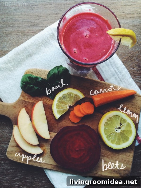 Refreshing Pink Juice Recipe for Vitality and Glow 3 Healthy ingredients for juicing