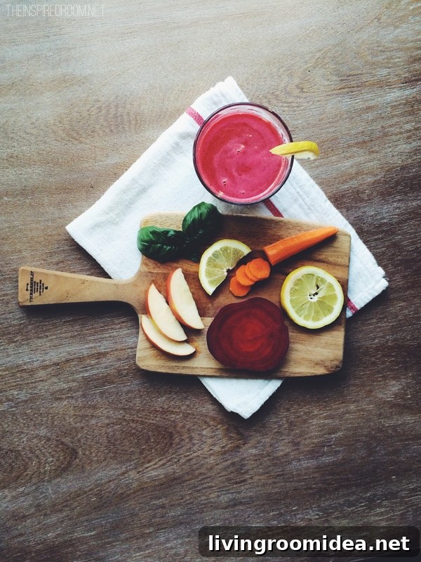 Healthy juice recipe
