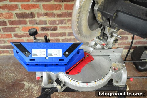 Kreg Crown Pro set up on mitre saw
