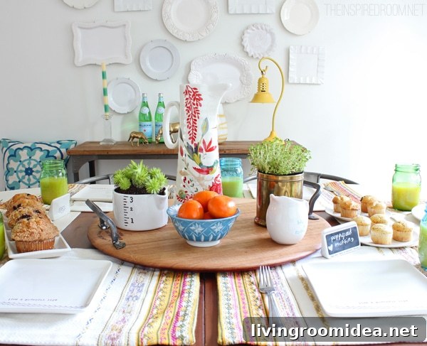 10 Simple Tricks to Refresh Your Home Quickly 8 Mix and Match Spring Table