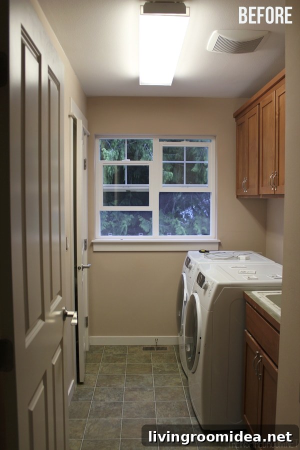 Laundry Room Refresh: Say Goodbye to Stubborn Stains 6 Laundry Room Before