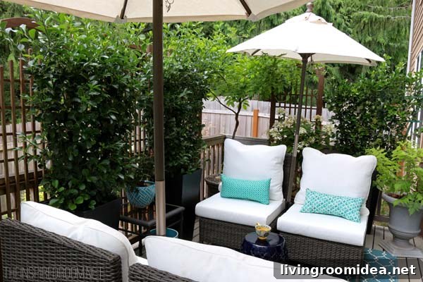 Small Deck Makeover After
