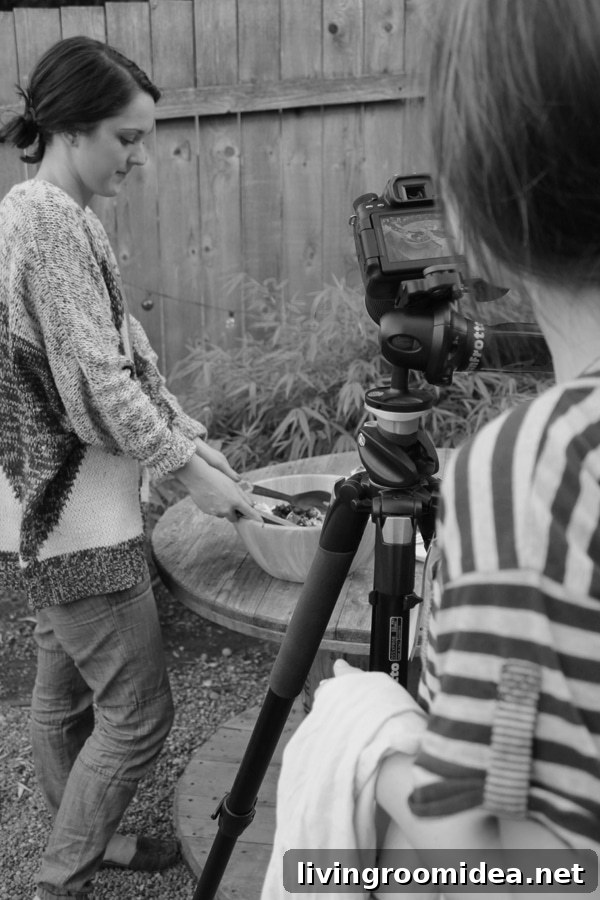 The Inspired Room photoshoot day