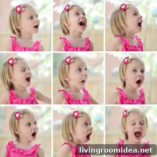 clara open mouth portrait