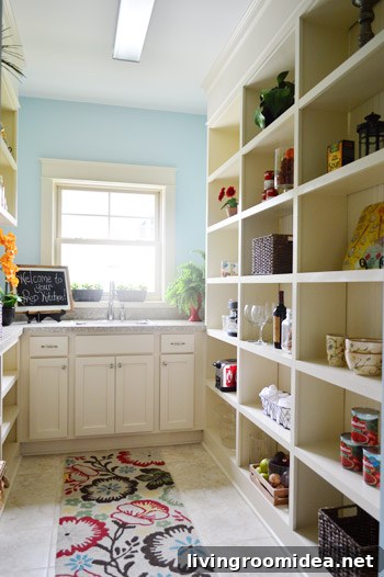 Prep kitchen interior